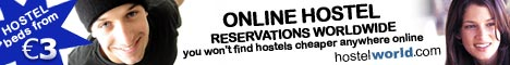 Hostel reservation around the world